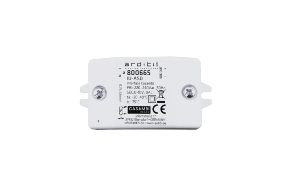 Contrôleur DALI / 0-10V – Classe II