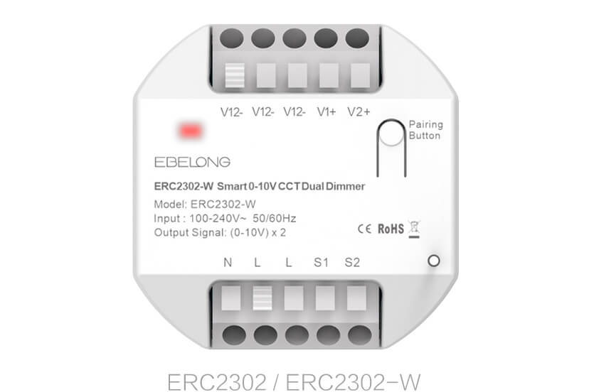 Variateur RF 230Vac – 2 Canaux (0-10V / 20mA)
